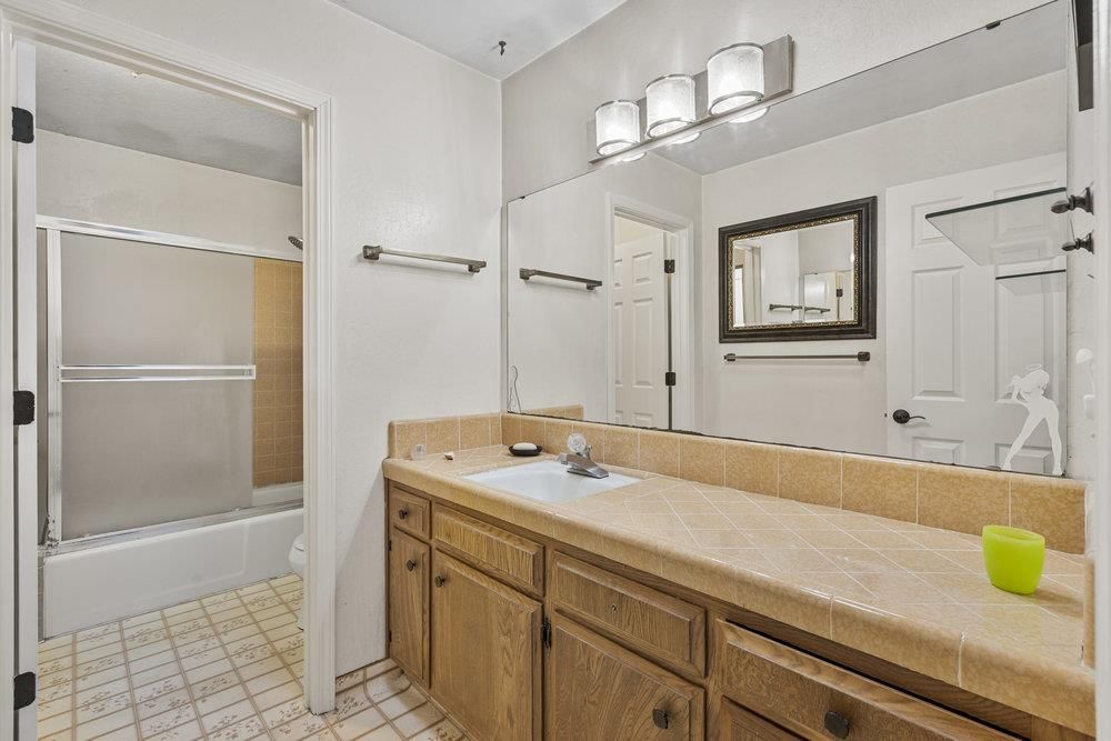 Bathroom, Glass Shower, Interior, Tile Countertops