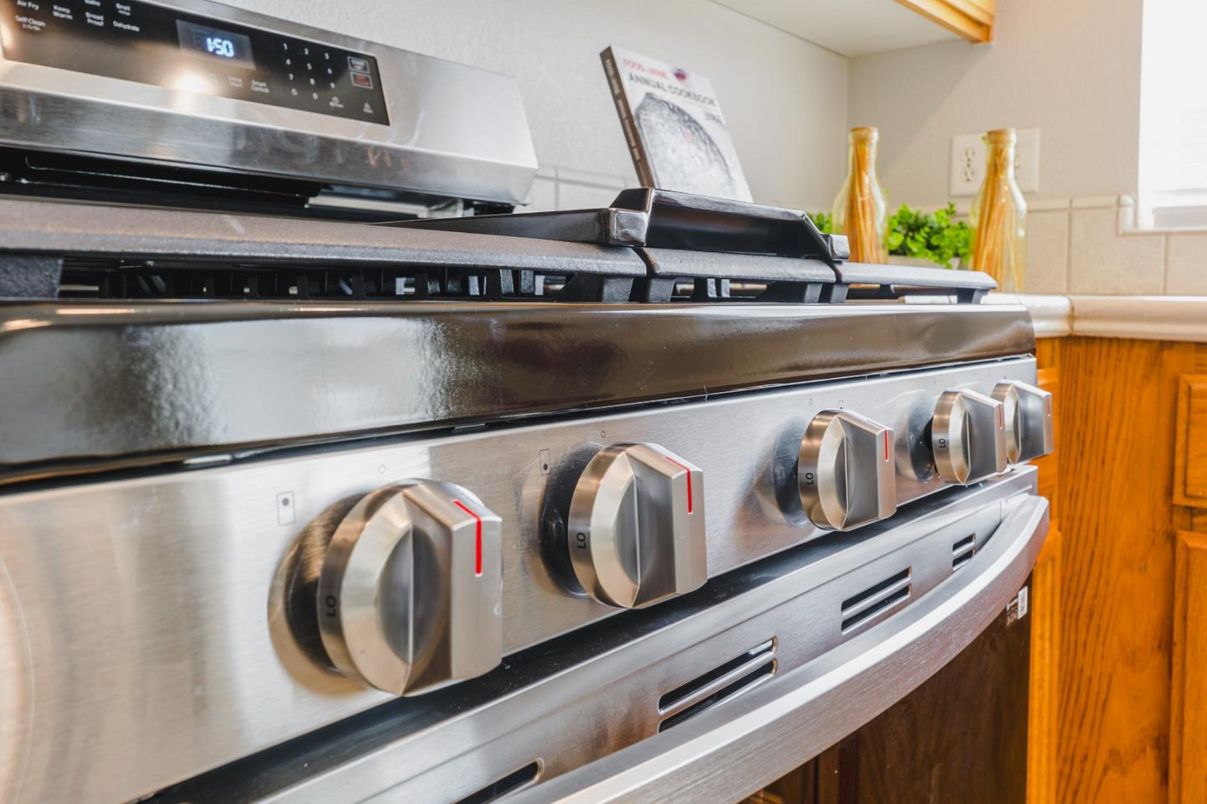 Interior, Kitchen, Stainless Steel Appliances