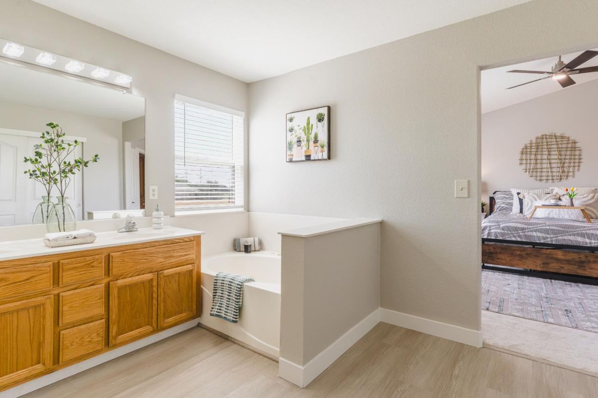 Bathroom, Bedroom, Interior, Wood Texture Flooring