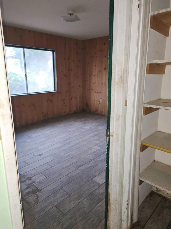 Empty room, Interior, Wood Texture Flooring, Wooden Walls