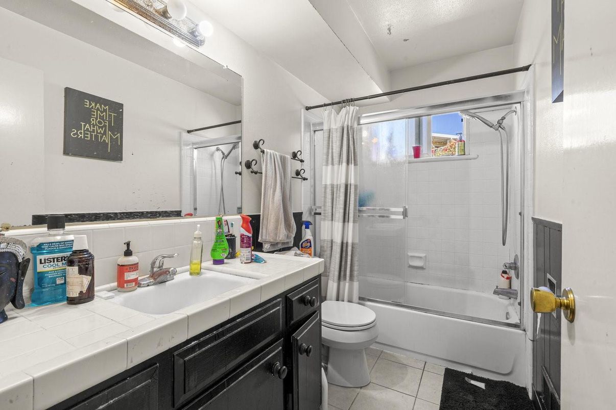 Bathroom, Glass Shower, Interior, Tile Countertops