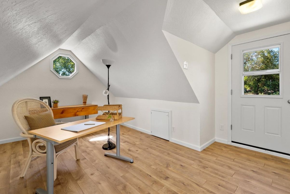 Home Office, Interior, Wood Texture Flooring