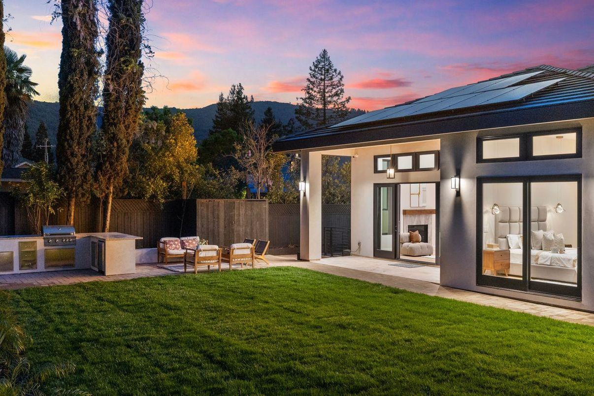 Backyard, Exterior, Solar Panels