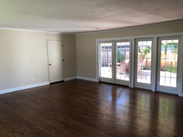 Empty room, Interior, Wood Texture Flooring
