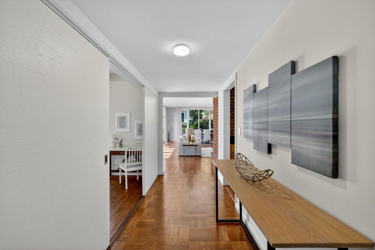 Dining room, Interior, Wood Texture Flooring