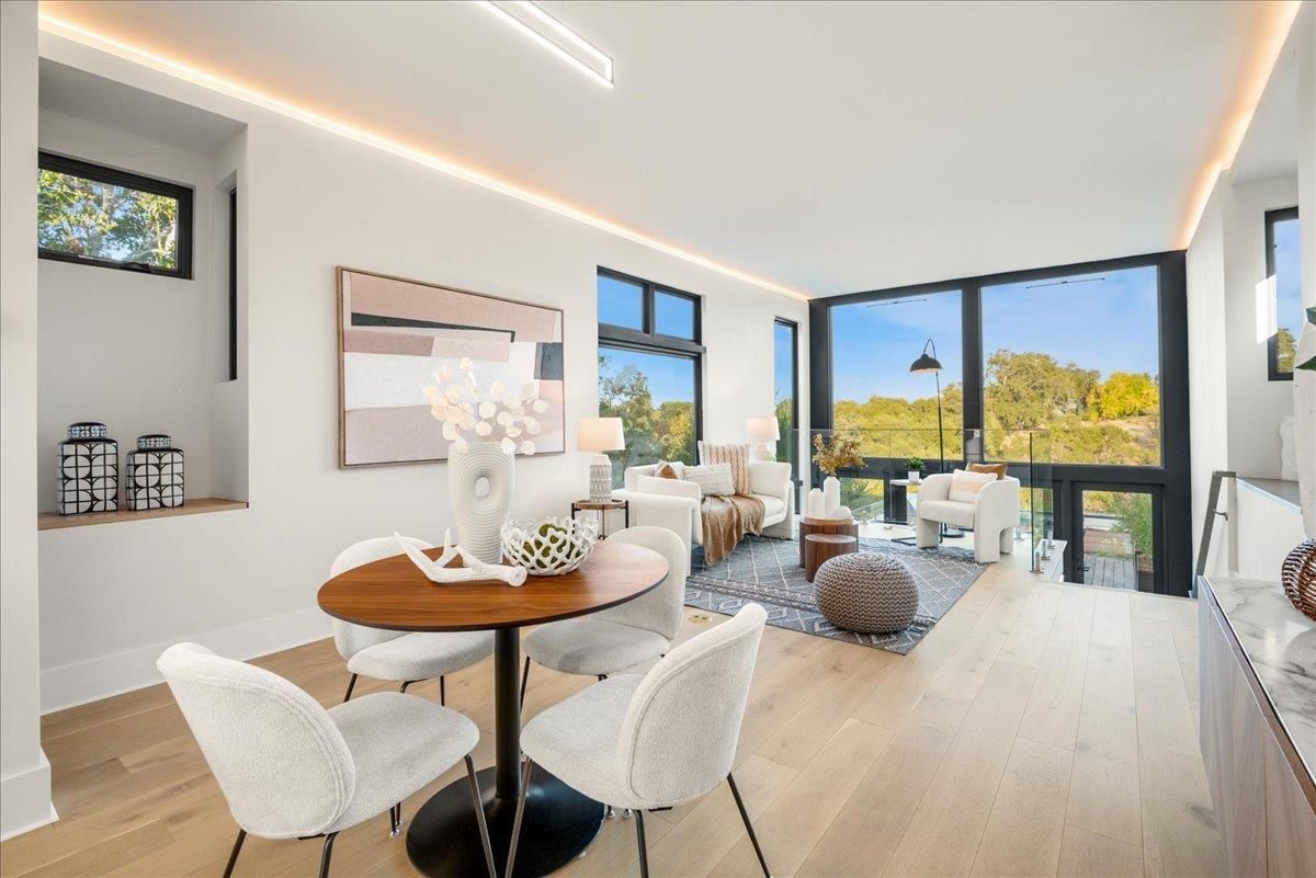 Dining room, Interior, Living room, Wood Texture Flooring