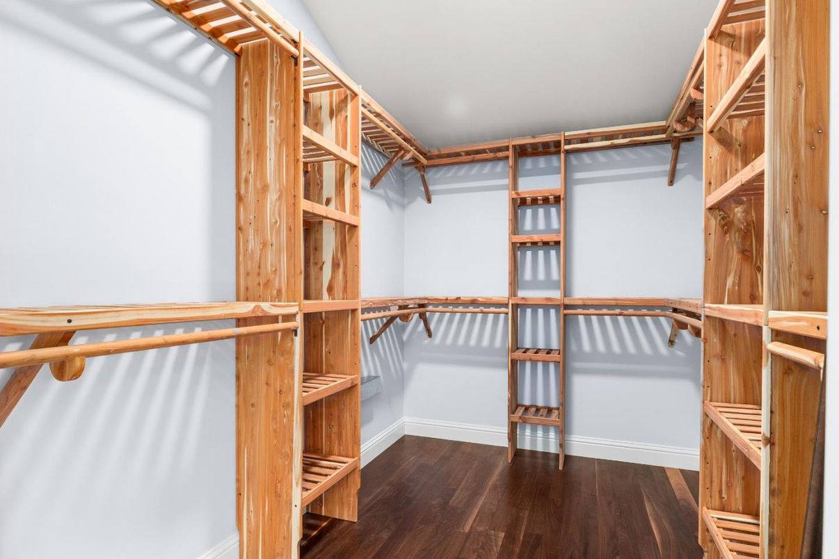 Interior, Walk-in Closets, Wood Texture Flooring