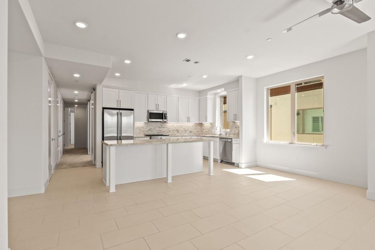 Interior, Kitchen, Recessed Lighting, Stainless Steel Appliances