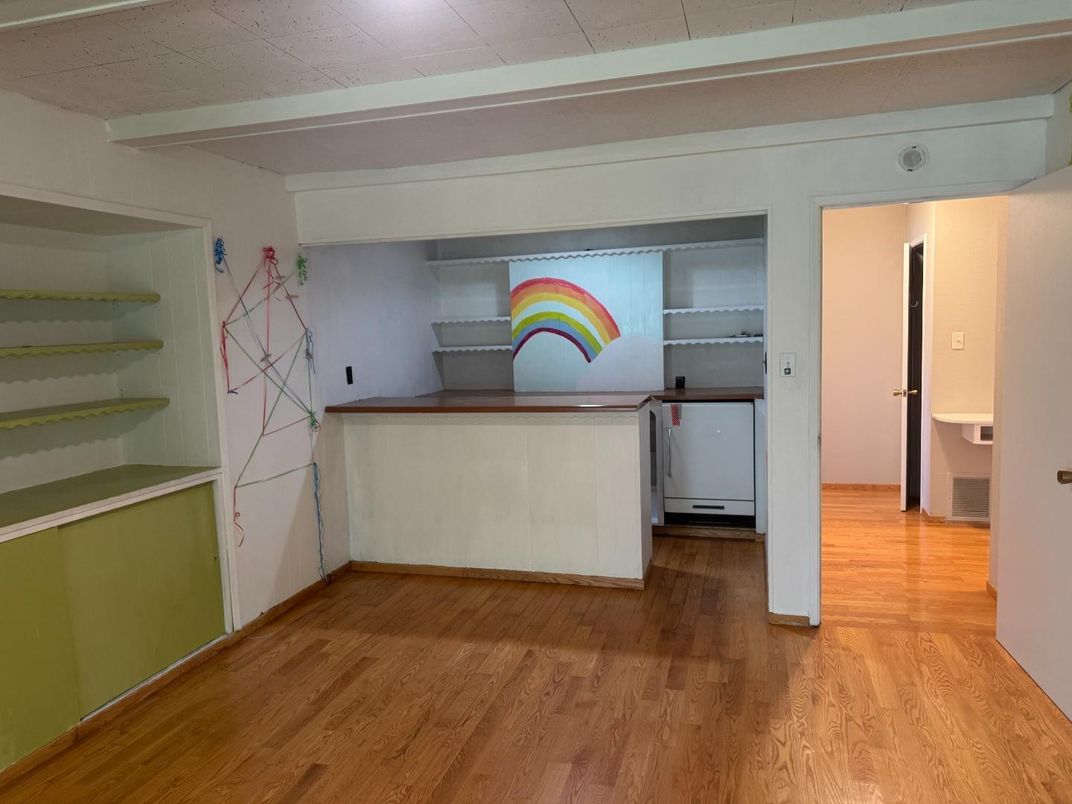 Empty room, Interior, Wood Texture Flooring