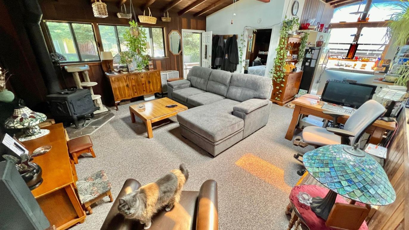 Fireplace, Interior, Living room, Wooden Beams