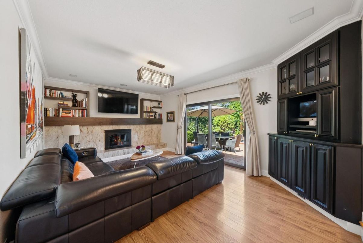Fireplace, Interior, Living room, Wood Texture Flooring