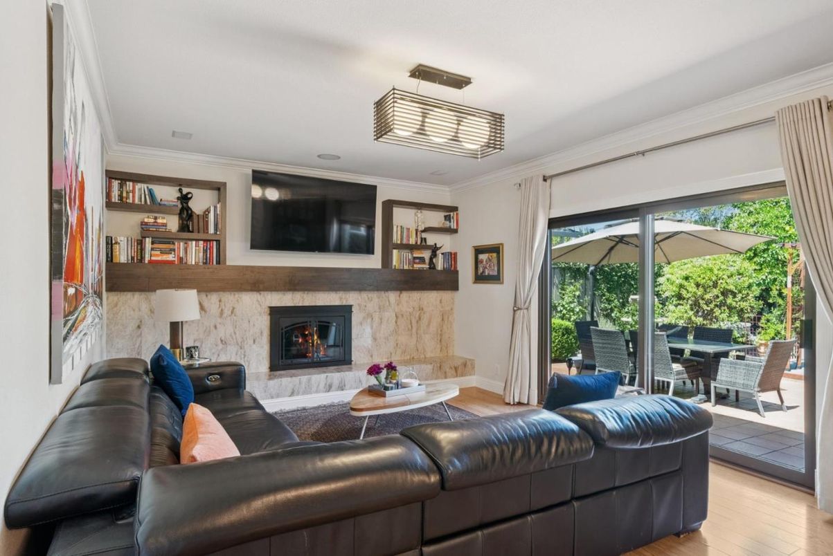 Fireplace, Interior, Living room, Wood Texture Flooring