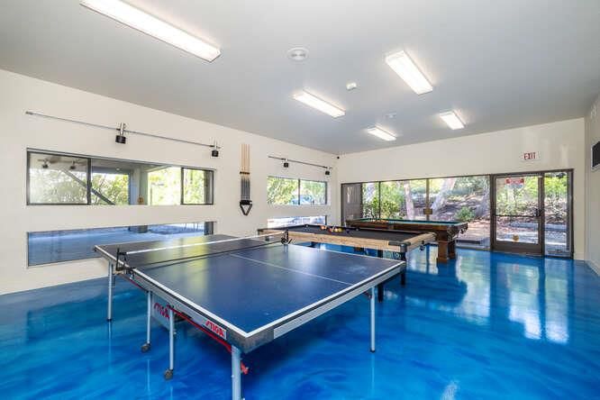 Billiard Table, Game Room, Interior