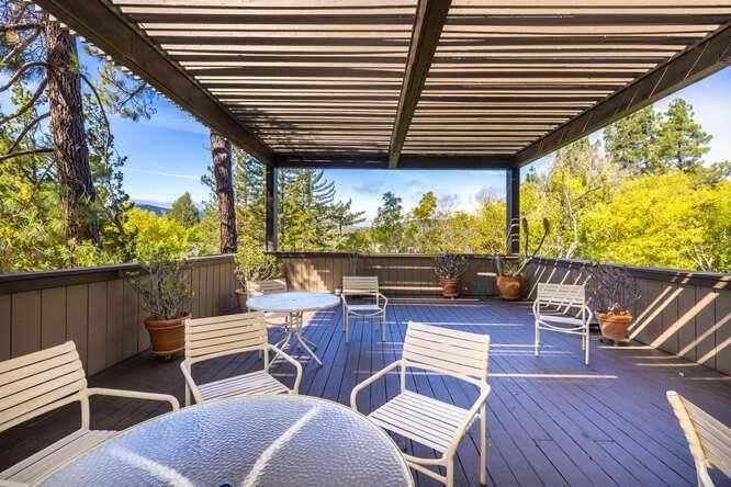 Exterior, Wood Texture Flooring