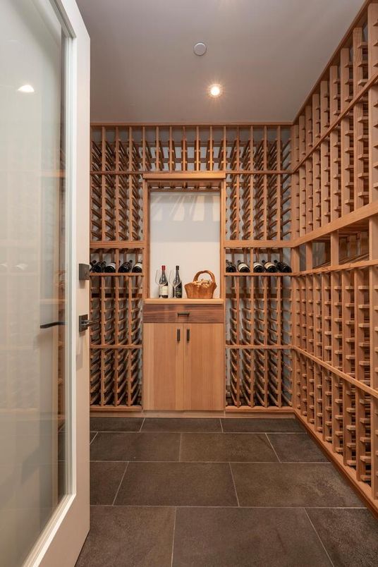 Interior, Recessed Lighting, Wine Storage