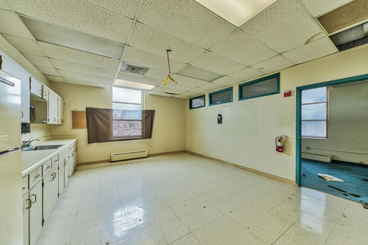 Empty room, Interior, Kitchen