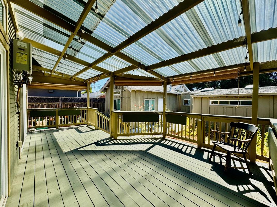 Exterior, Wood Texture Flooring