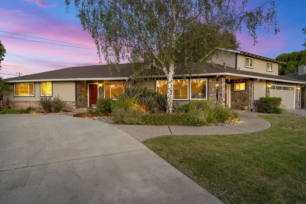 Attached, Backyard, Exterior, Facade, Ranch