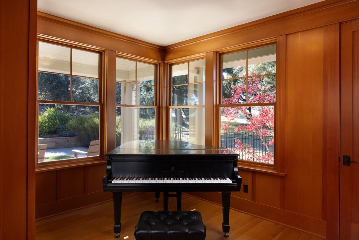 Interior, Piano, Wood Texture Flooring