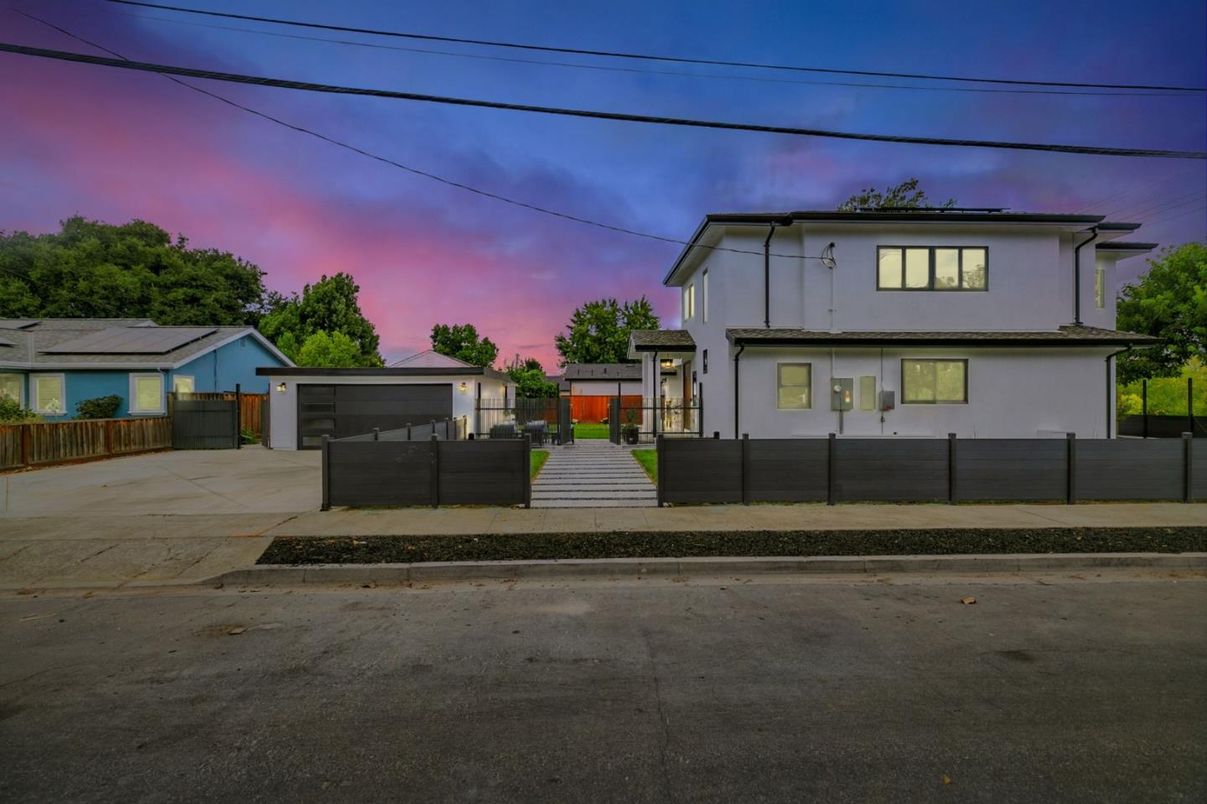 Detached Garage, Exterior, Facade, Solar Panels, Farmhouse