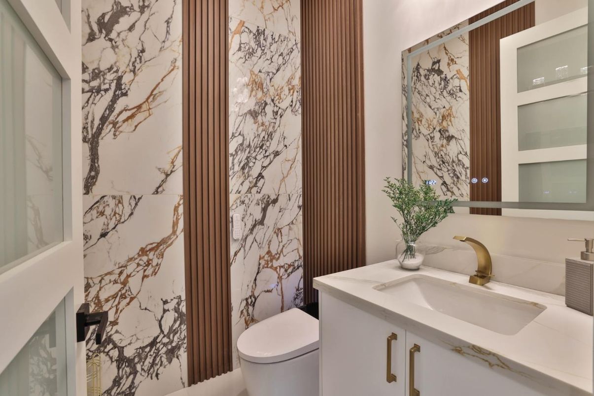 Bathroom, Interior, Marble Walls