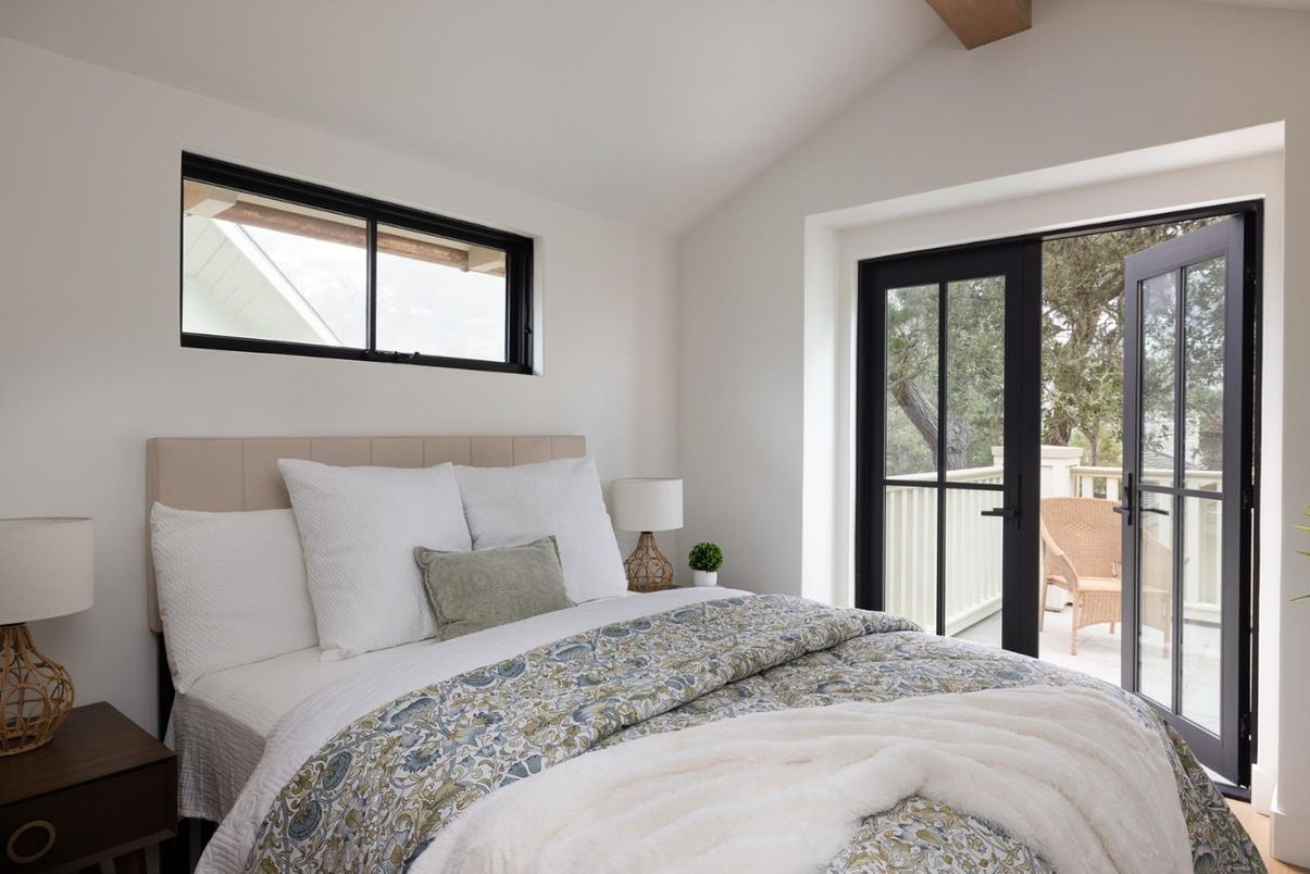 Bedroom, Interior, Wooden Beams