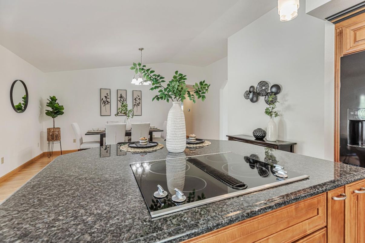 Dining room, Interior, Wood Texture Flooring