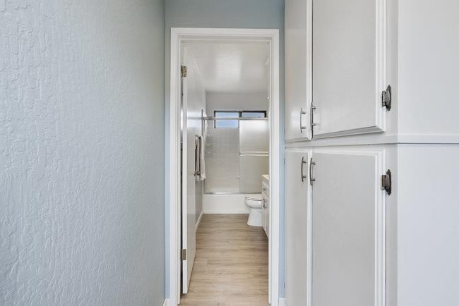 Bathroom, Interior, Wood Texture Flooring