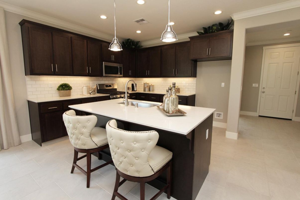 Interior, Kitchen, Pendant Lights, Recessed Lighting