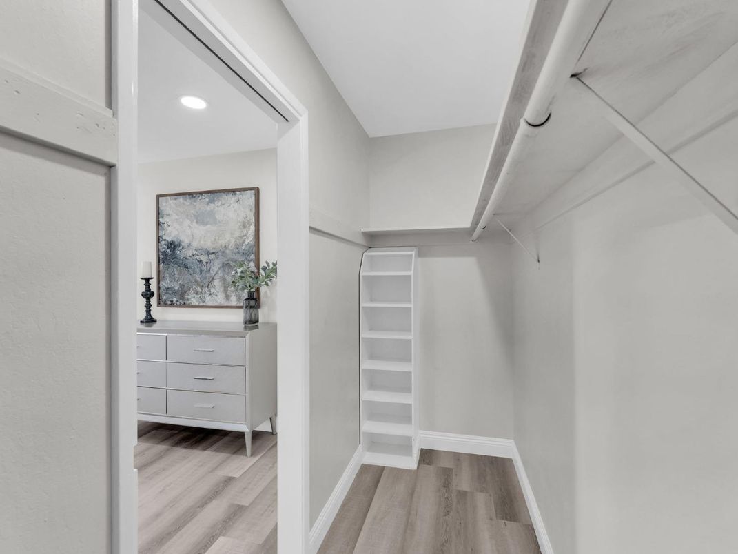 Interior, Recessed Lighting, Walk-in Closets, Wood Texture Flooring