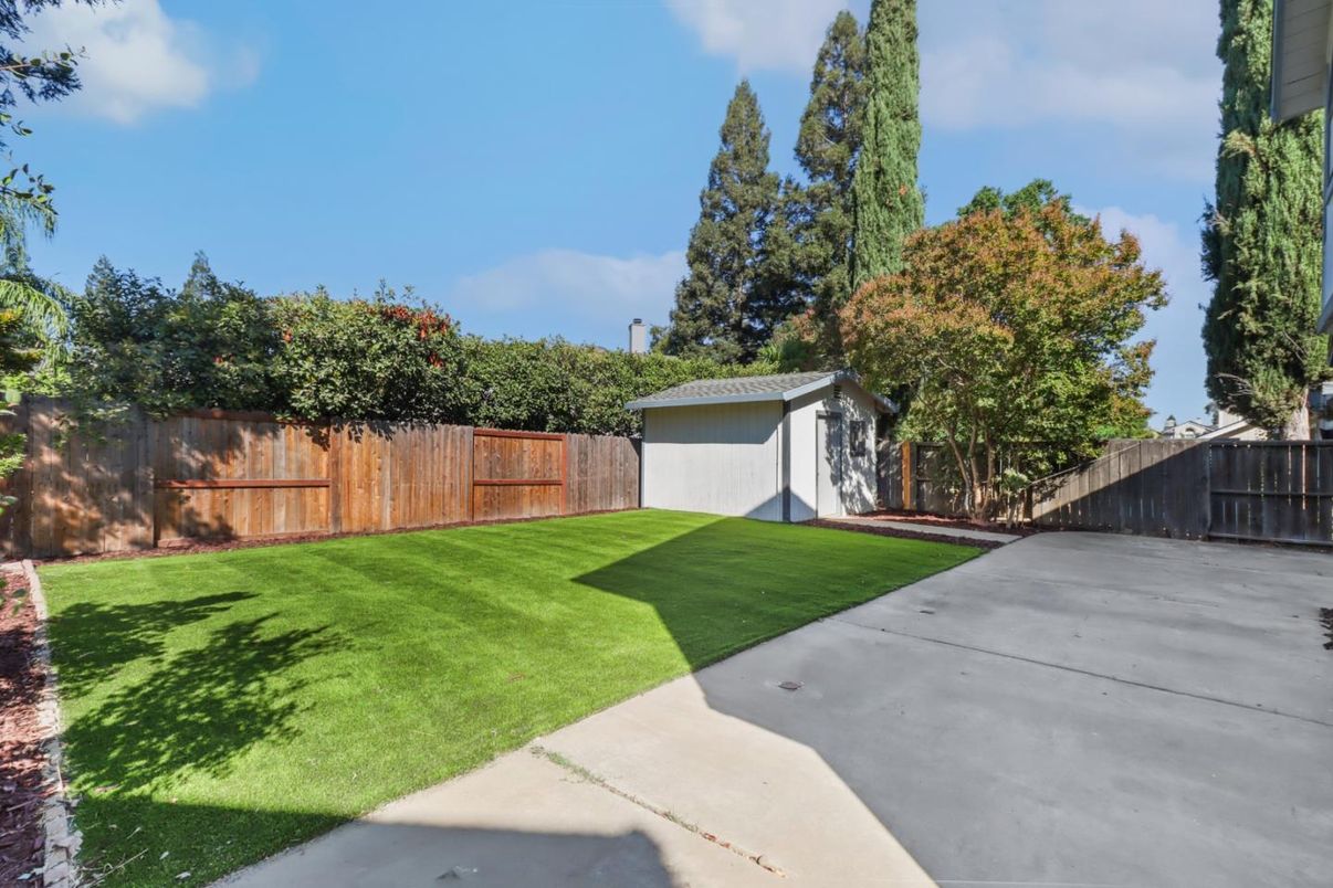 Backyard, Detached Garage, Exterior