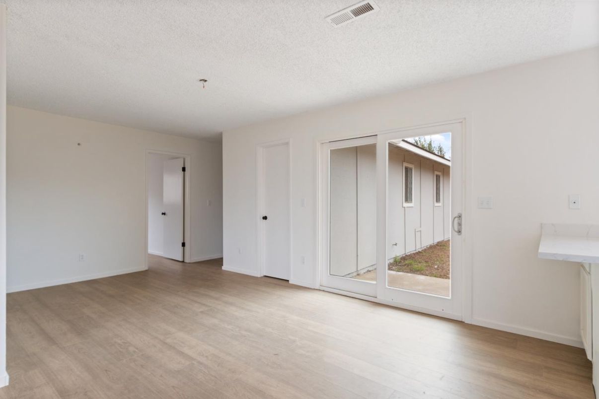 Empty room, Interior, Wood Texture Flooring