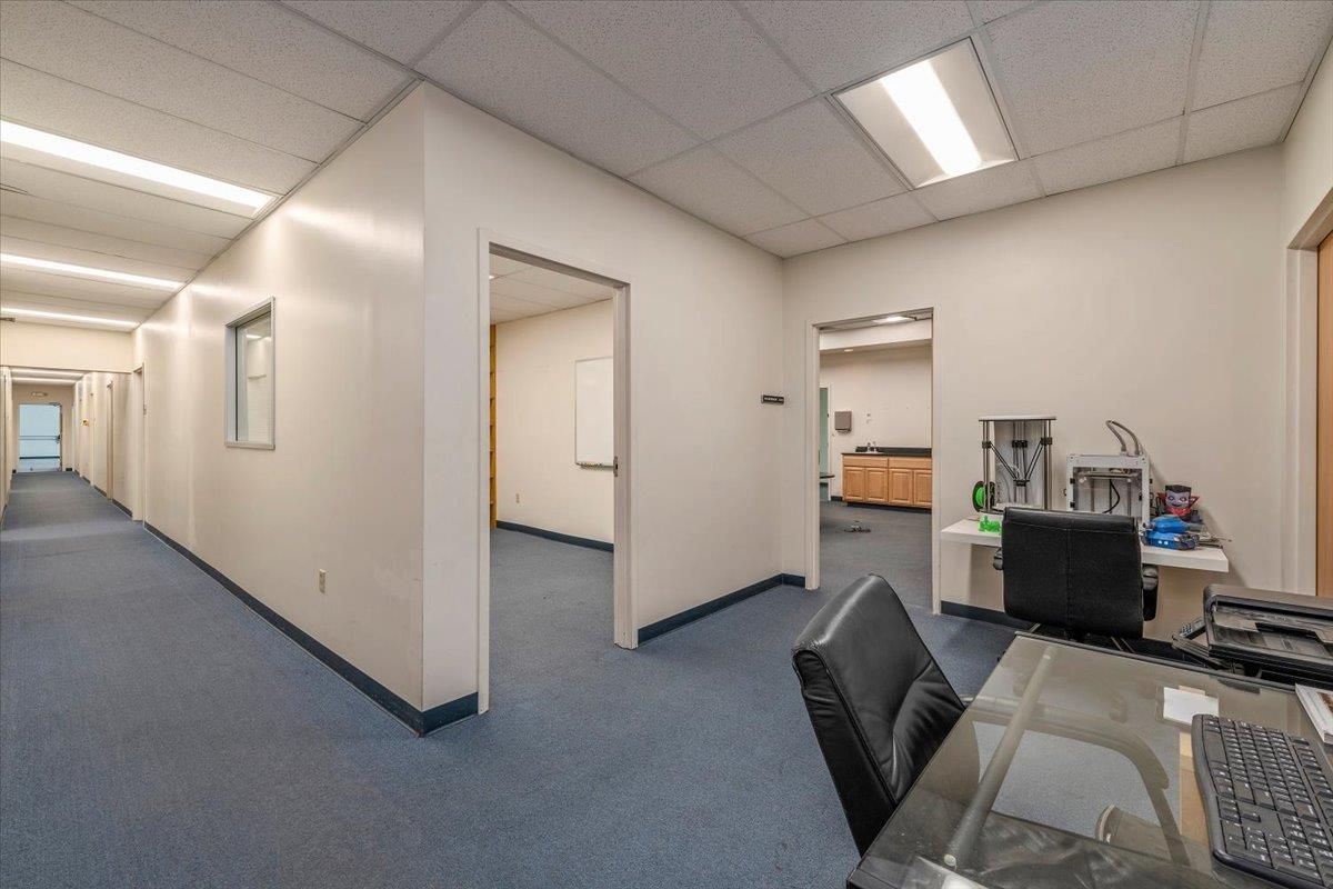 Home Office, Interior, Recessed Lighting