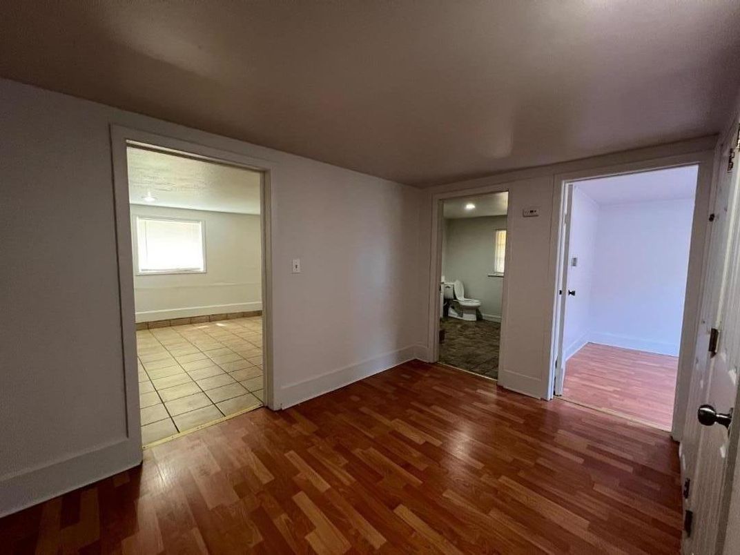 Bathroom, Empty room, Interior, Wood Texture Flooring