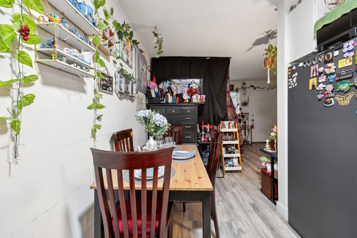 Dining room, Interior, Wood Texture Flooring