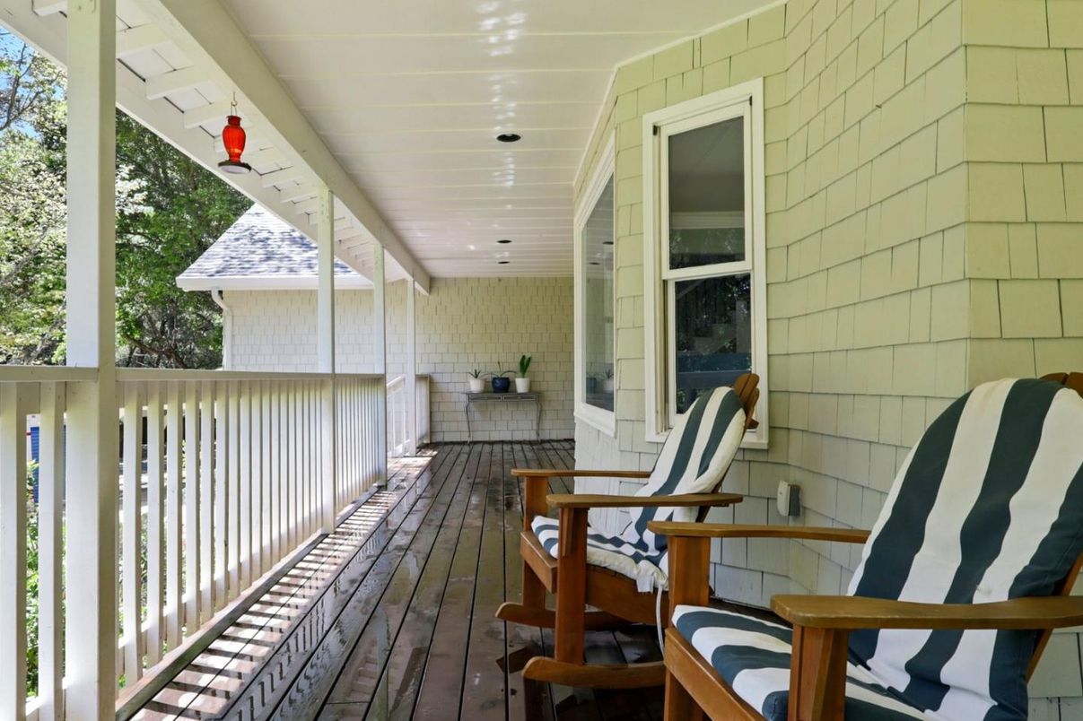Exterior, Recessed Lighting, Wood Texture Flooring