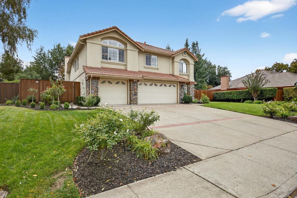 Attached, Exterior, Facade, Brick Facade, Mediterranean