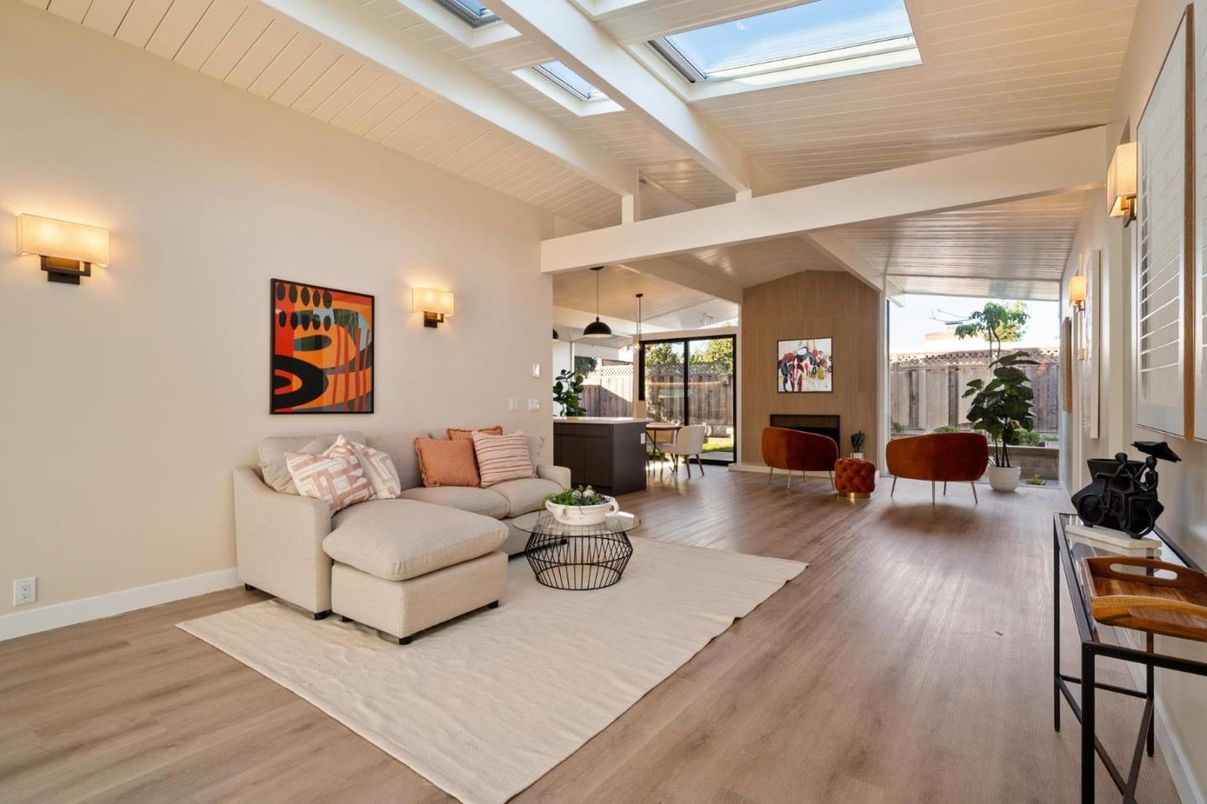 Dining room, Interior, Living room, Wood Texture Flooring