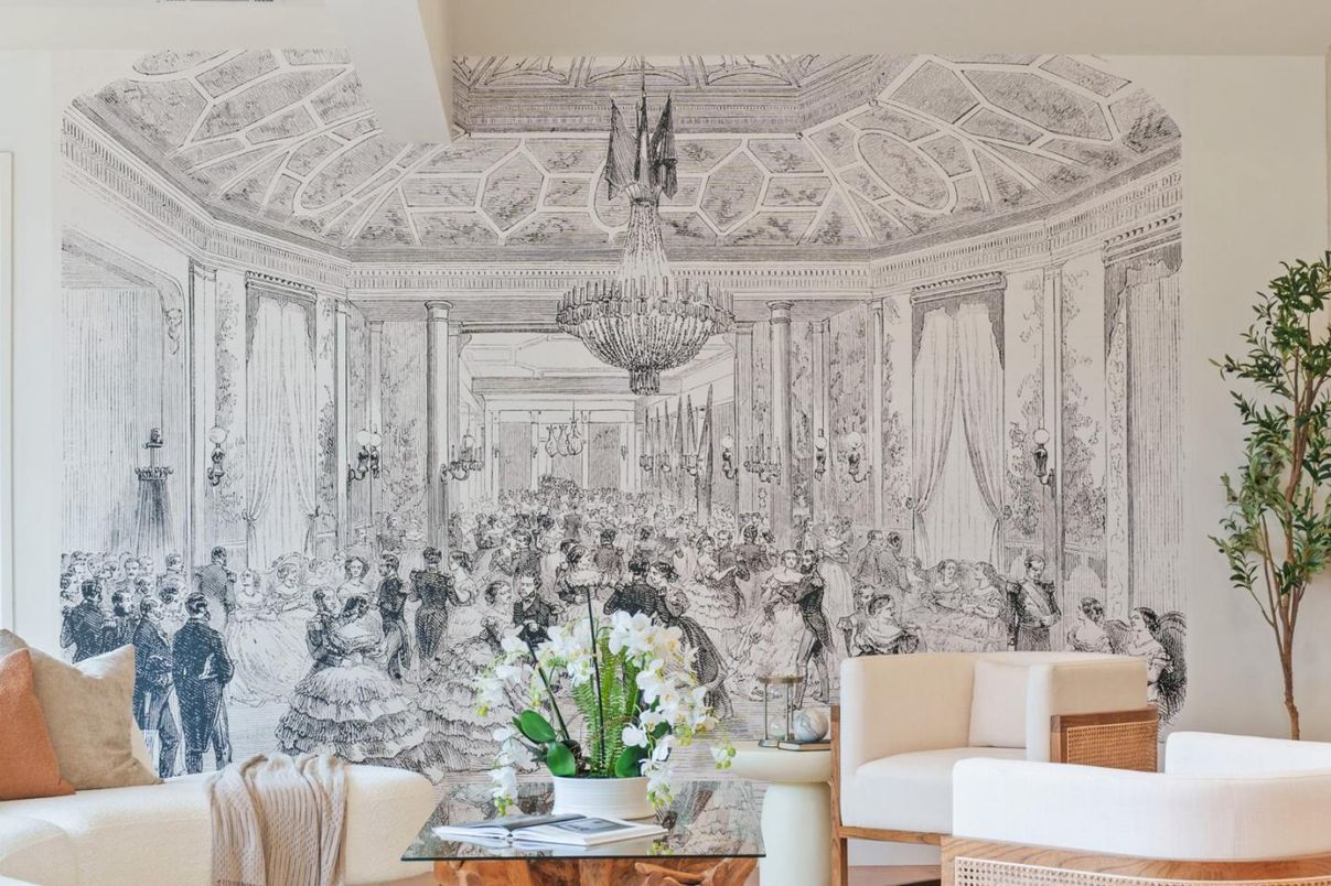Chandelier, Interior, Sun Room