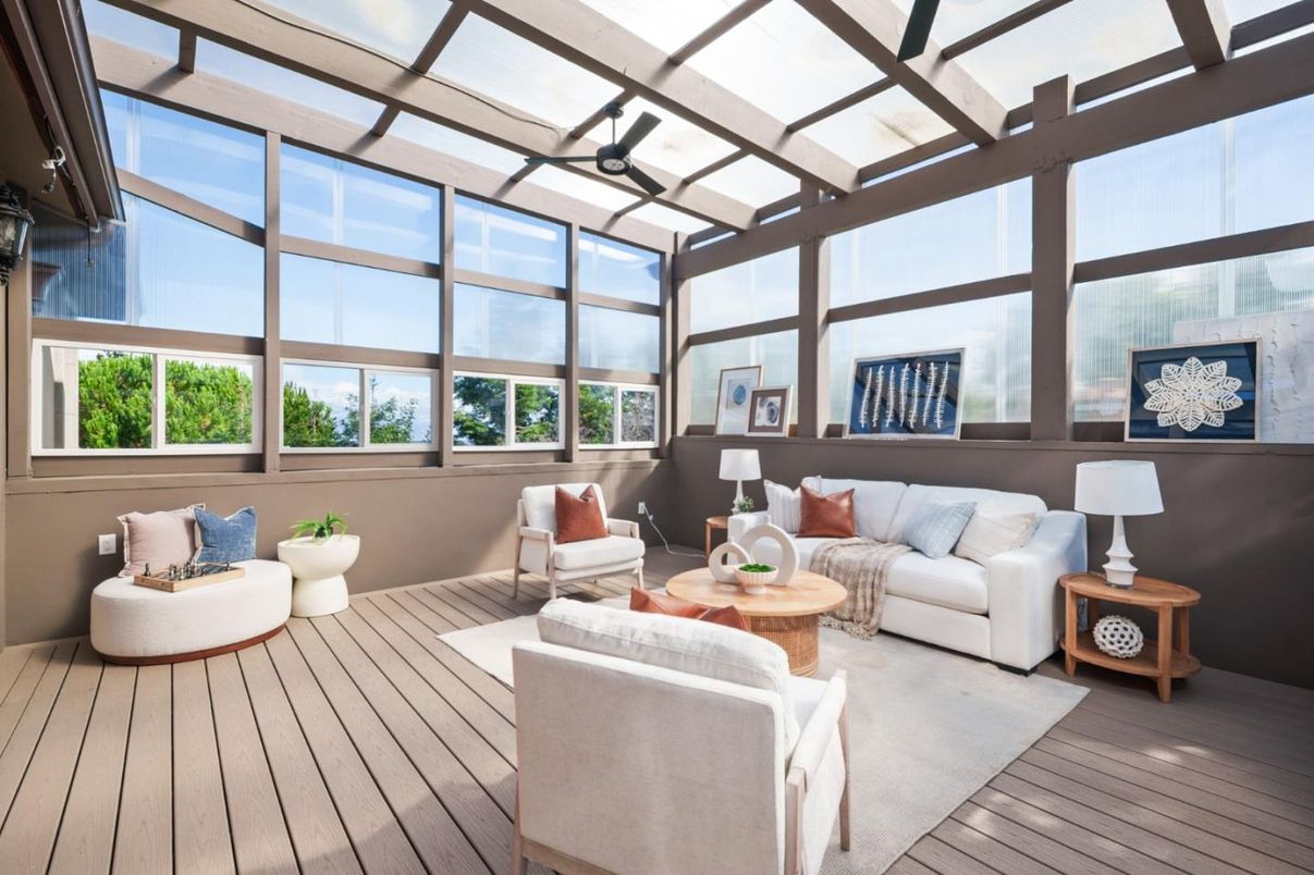 Interior, Living room, Sun Room, Wood Texture Flooring