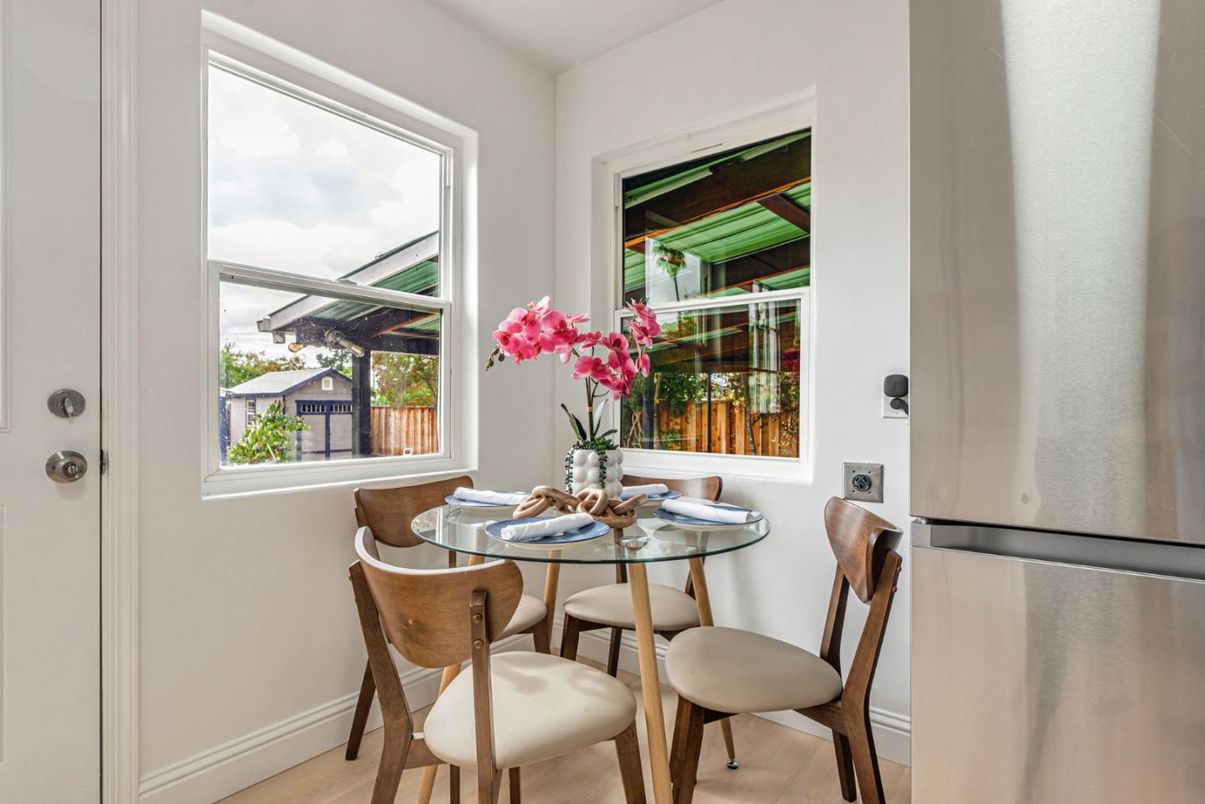 Dining room, Interior, Wood Texture Flooring