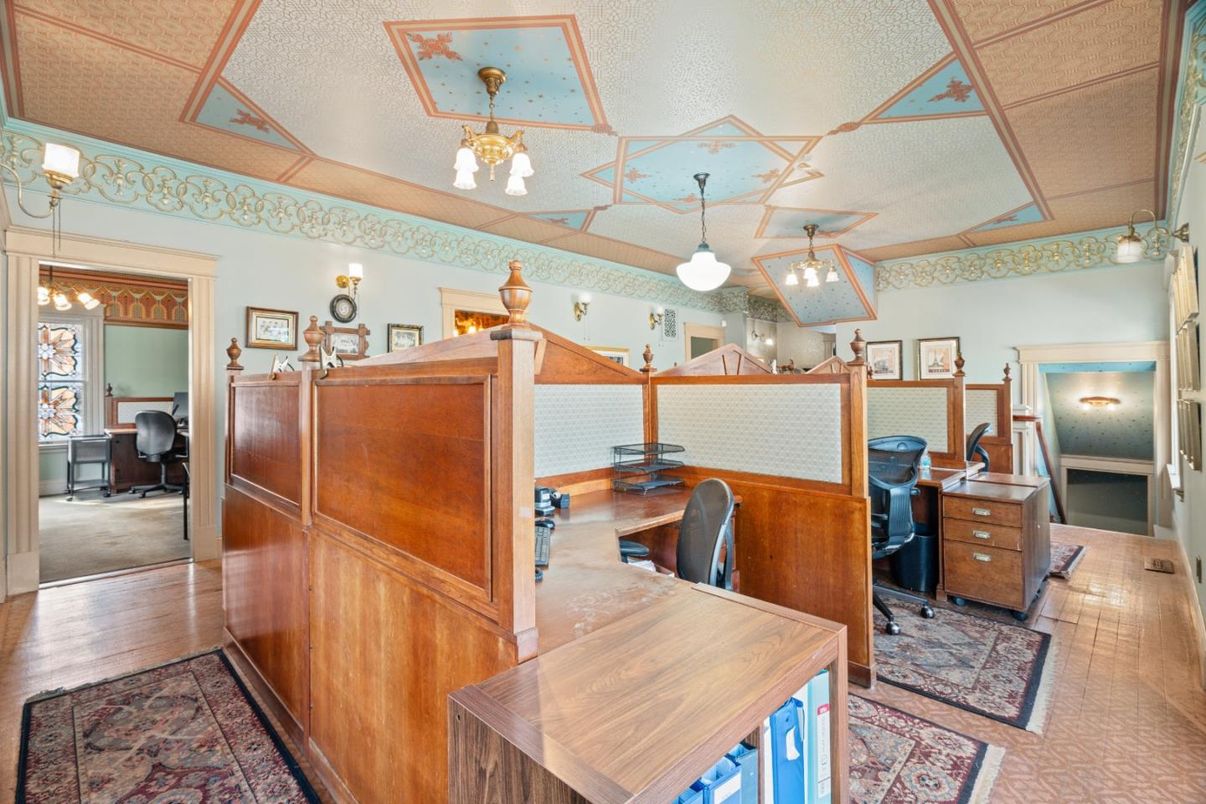 Home Office, Interior, Pendant Lights