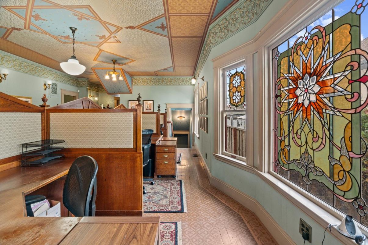 Home Office, Interior, Pendant Lights