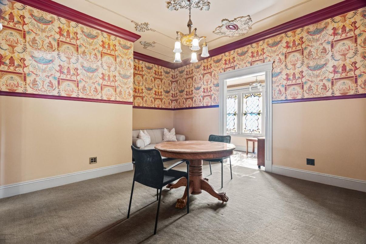 Chandelier, Home Office, Interior