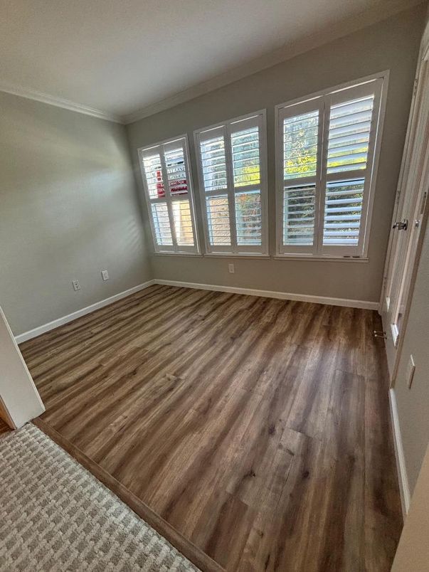 Empty room, Interior, Wood Texture Flooring