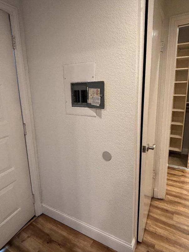 Fireplace, Interior, Wood Texture Flooring