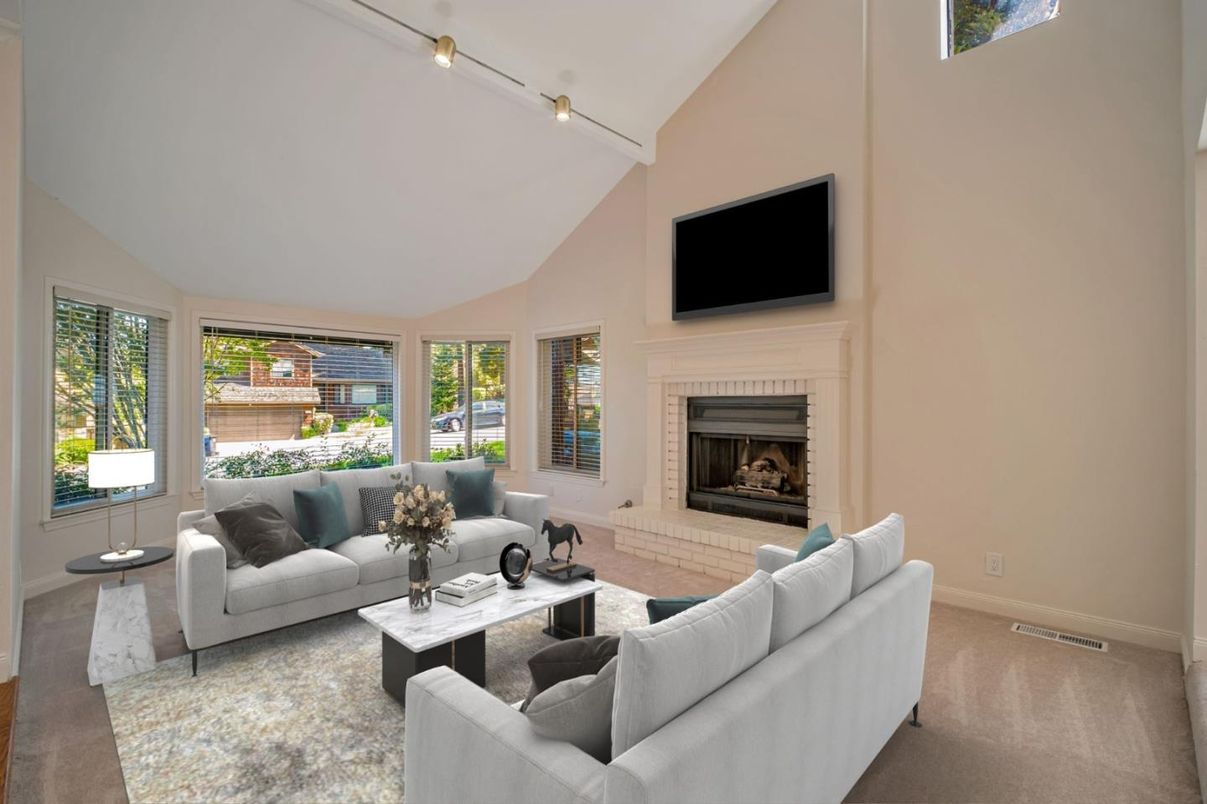 Fireplace, Interior, Living room