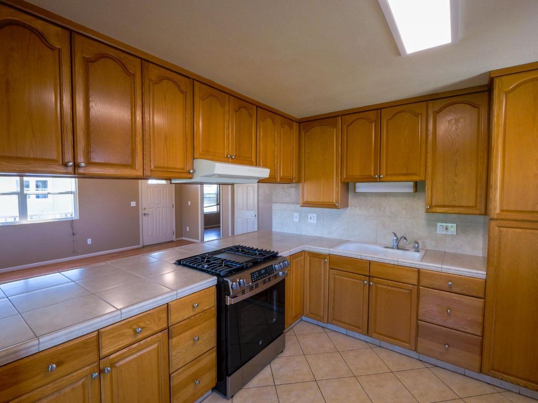 Interior, Kitchen, Tile Countertops