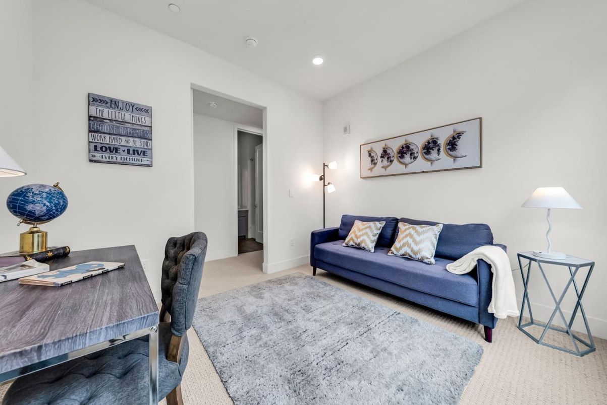 Home Office, Interior, Recessed Lighting