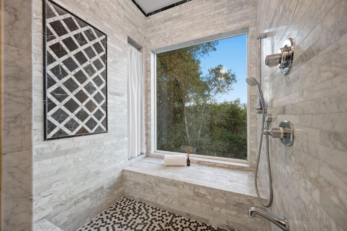 Bathroom, Interior, Marble Walls